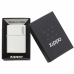 ISQUEIRO ZIPPO WHITE MATTE WITH ZIPPO LOGO